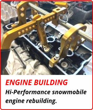 High Performance Snowmobile Engine Rebuilding