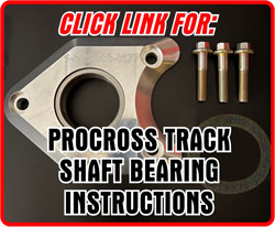 Link to Procross Track Shaft Bearing Kit Section